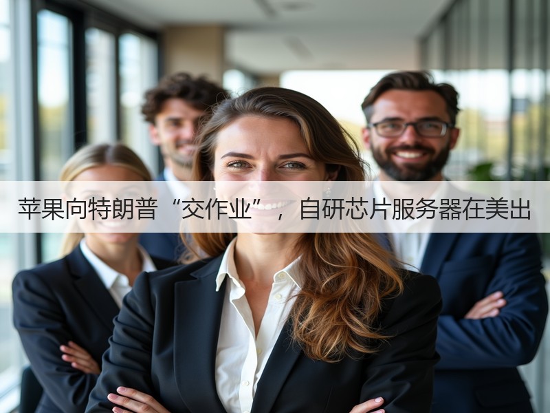 苹果向特朗普“交作业”,自研芯片服务器在美出(图3) 苹果向特朗普“交作业”,自研芯片服务器在美出(图3)
