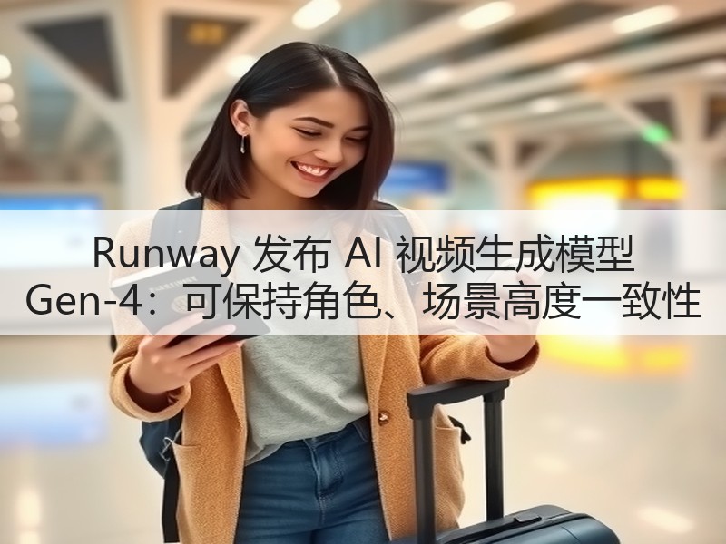 Runway 发布 AI 视频生成模型 Gen-4：可保持角色、场景高度一致性(图3)
