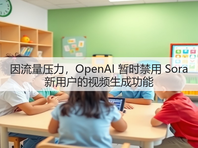 因流量压力,OpenAI 暂时禁用 Sora 新用户的视频生成功能(图3) 因流量压力,OpenAI 暂时禁用 Sora 新用户的视频生成功能(图3)