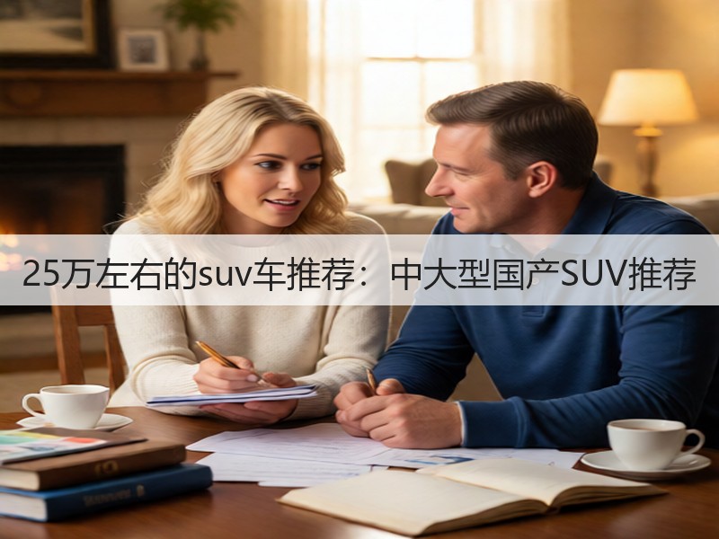 25万左右的suv车推荐:中大型国产SUV推荐(图2) 25万左右的suv车推荐:中大型国产SUV推荐(图2)