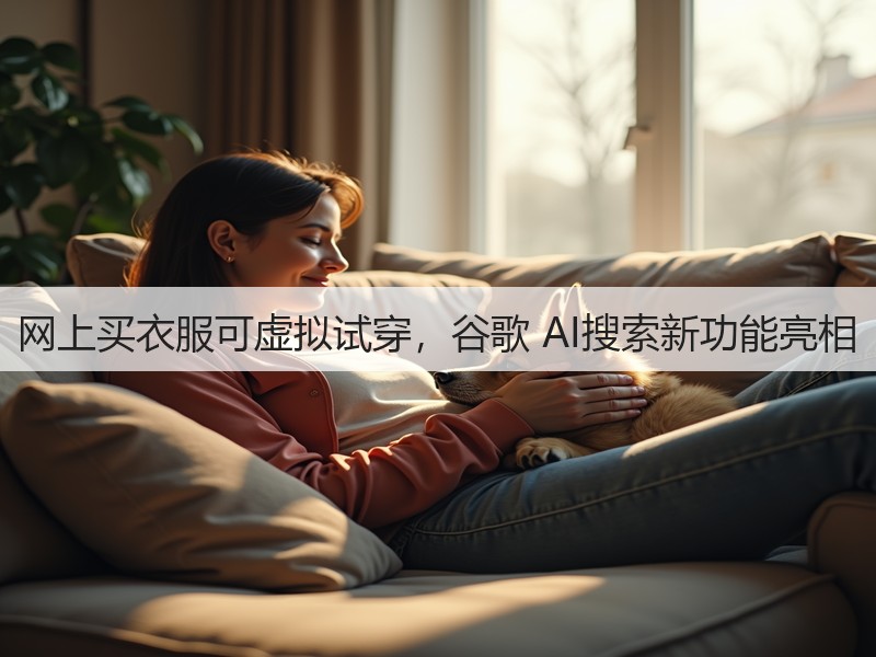 网上买衣服可虚拟试穿,谷歌 AI搜索新功能亮相(图3) 网上买衣服可虚拟试穿,谷歌 AI搜索新功能亮相(图3)
