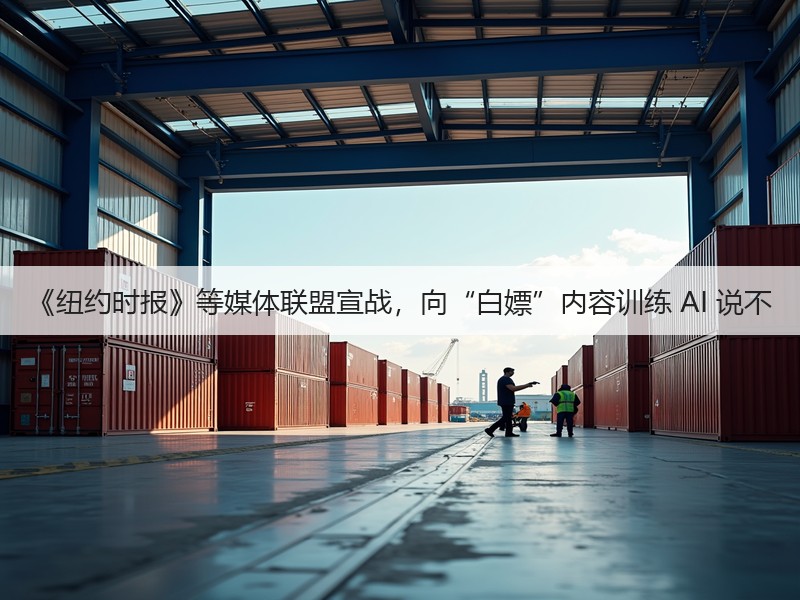 《纽约时报》等媒体联盟宣战,向“白嫖”内容训练 AI 说不(图2) 《纽约时报》等媒体联盟宣战,向“白嫖”内容训练 AI 说不(图2)