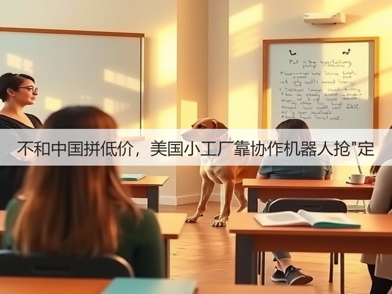 不和中国拼低价,美国小工厂靠协作机器人抢定(图3) 不和中国拼低价,美国小工厂靠协作机器人抢定(图3)