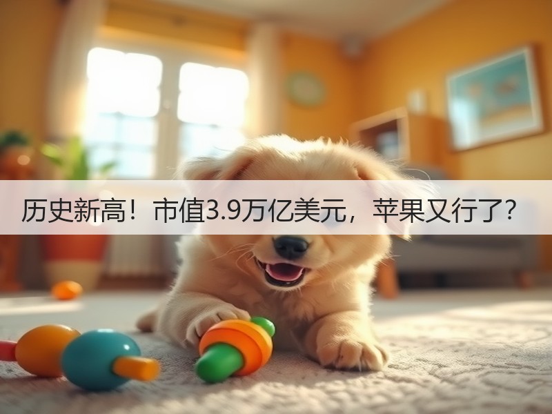 历史新高!市值3.9万亿美元,苹果又行了?(图3) 历史新高!市值3.9万亿美元,苹果又行了?(图3)