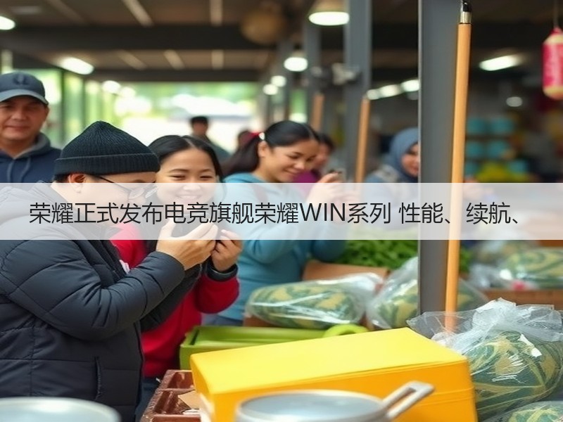 荣耀正式发布电竞旗舰荣耀WIN系列 性能、续航、 - 辰飞雨幕帆 AI 科技
