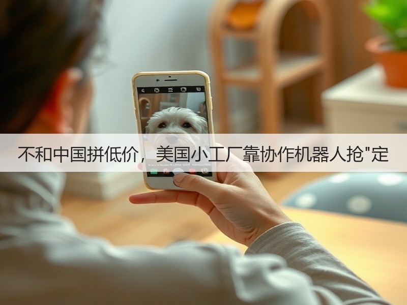 不和中国拼低价,美国小工厂靠协作机器人抢定(图2) 不和中国拼低价,美国小工厂靠协作机器人抢定(图2)