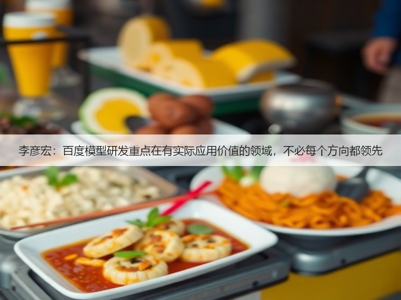 李彦宏：百度模型研发重点在有实际应用价值的领域，不必每个方向都领先(图2)