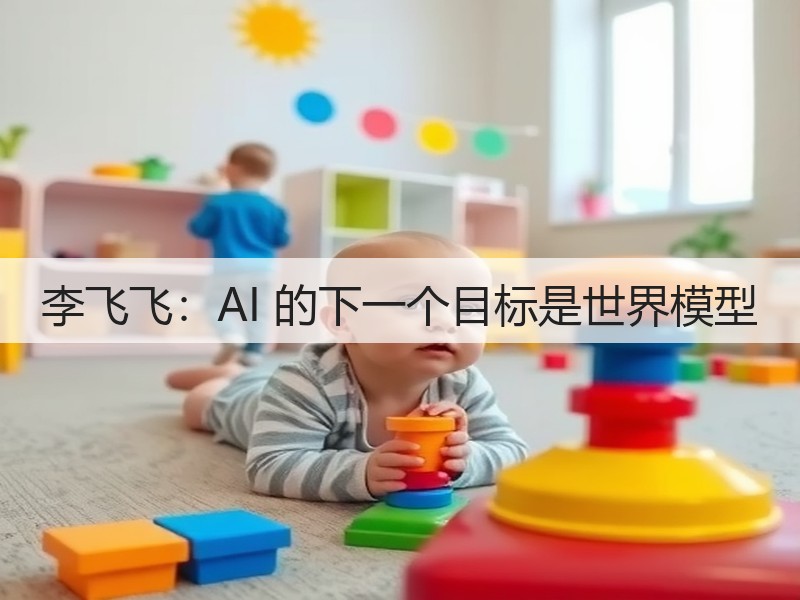 李飞飞:AI 的下一个目标是世界模型(图3) 李飞飞:AI 的下一个目标是世界模型(图3)