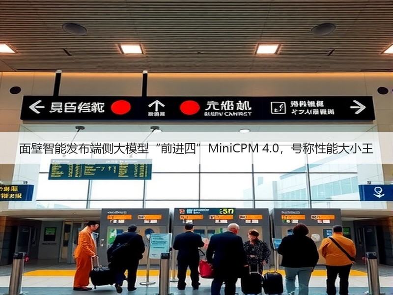 面壁智能发布端侧大模型“前进四”MiniCPM 4.0,号称性能大小王(图2) 面壁智能发布端侧大模型“前进四”MiniCPM 4.0,号称性能大小王(图2)