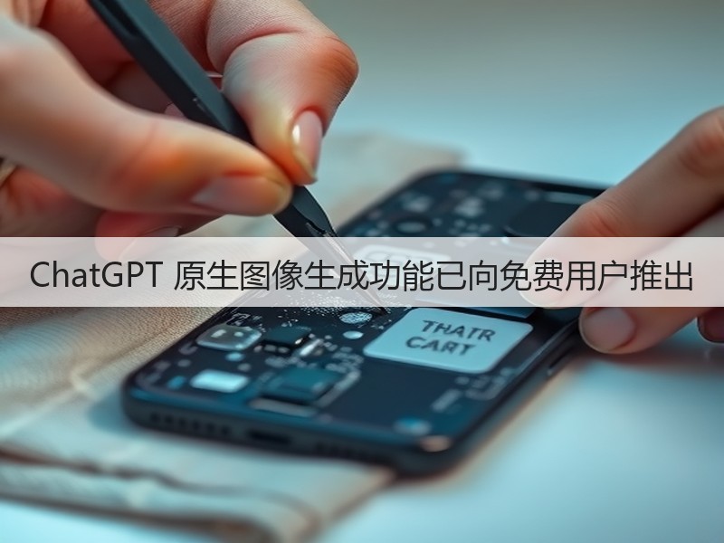 ChatGPT 原生图像生成功能已向免费用户推出(图3)