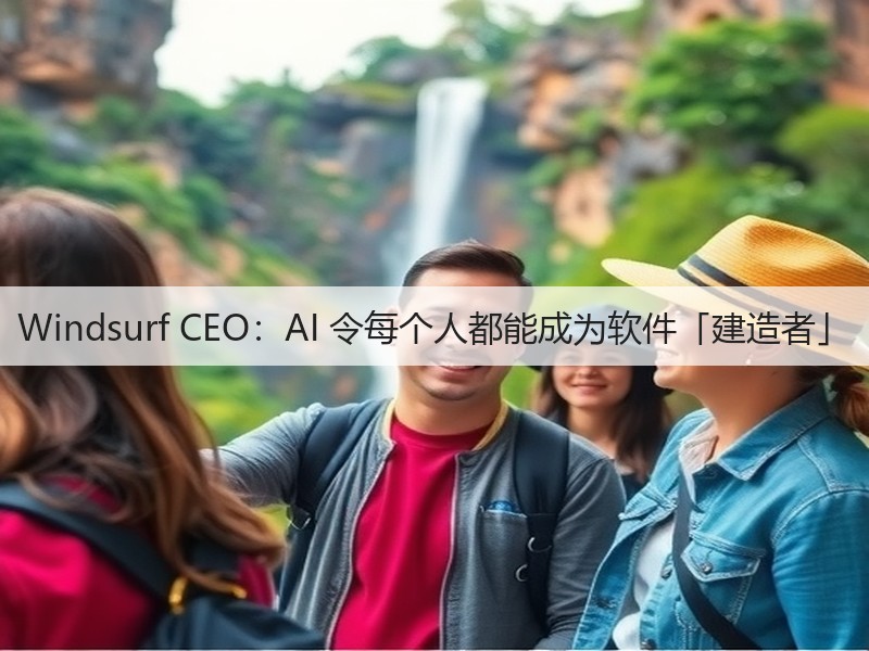 Windsurf CEO:AI 令每个人都能成为软件「建造者」(图2) Windsurf CEO:AI 令每个人都能成为软件「建造者」(图2)