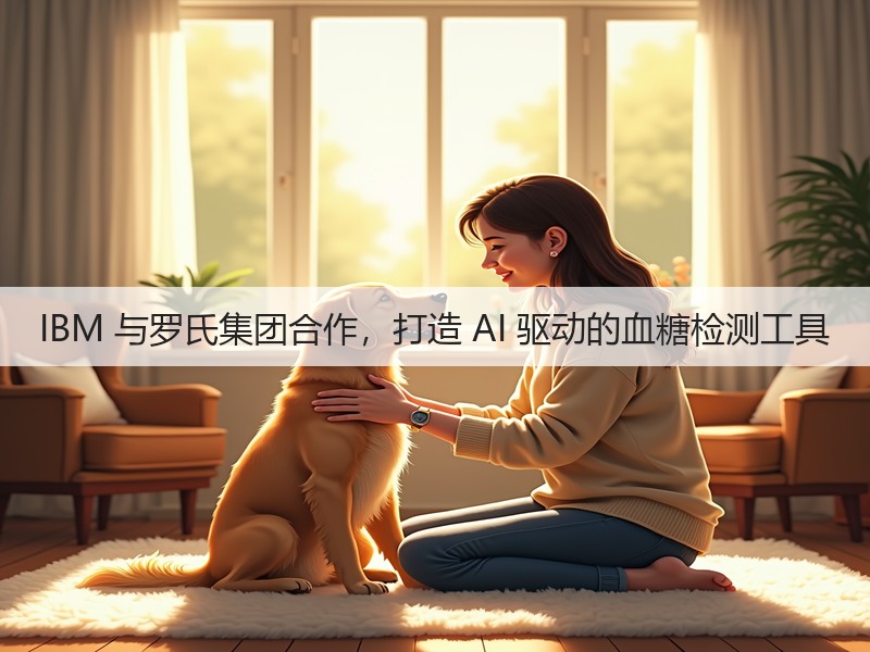 IBM 与罗氏集团合作,打造 AI 驱动的血糖检测工具(图3) IBM 与罗氏集团合作,打造 AI 驱动的血糖检测工具(图3)