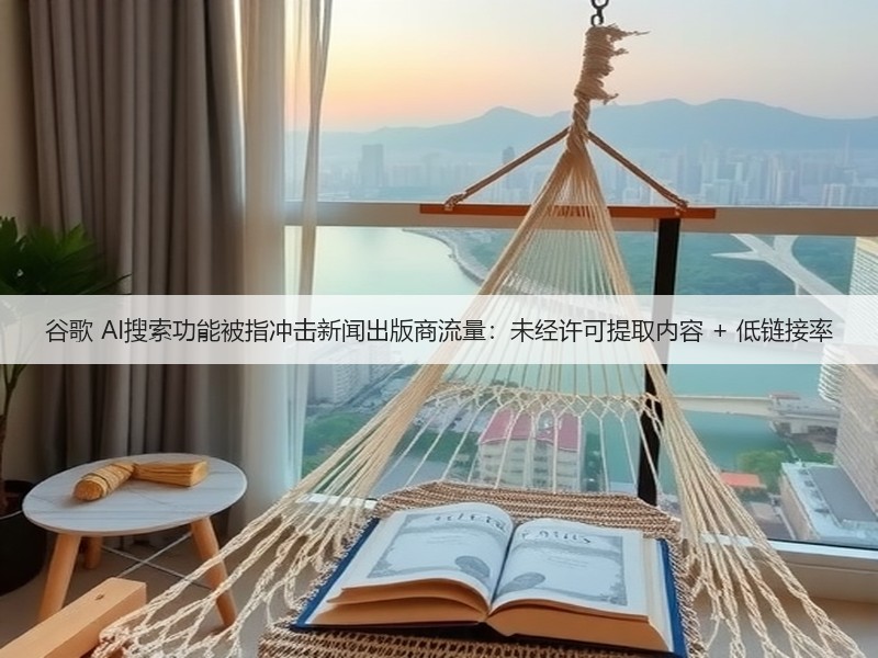 谷歌 AI搜索功能被指冲击新闻出版商流量:未经许可提取内容 + 低链接率(图3) 谷歌 AI搜索功能被指冲击新闻出版商流量:未经许可提取内容 + 低链接率(图3)
