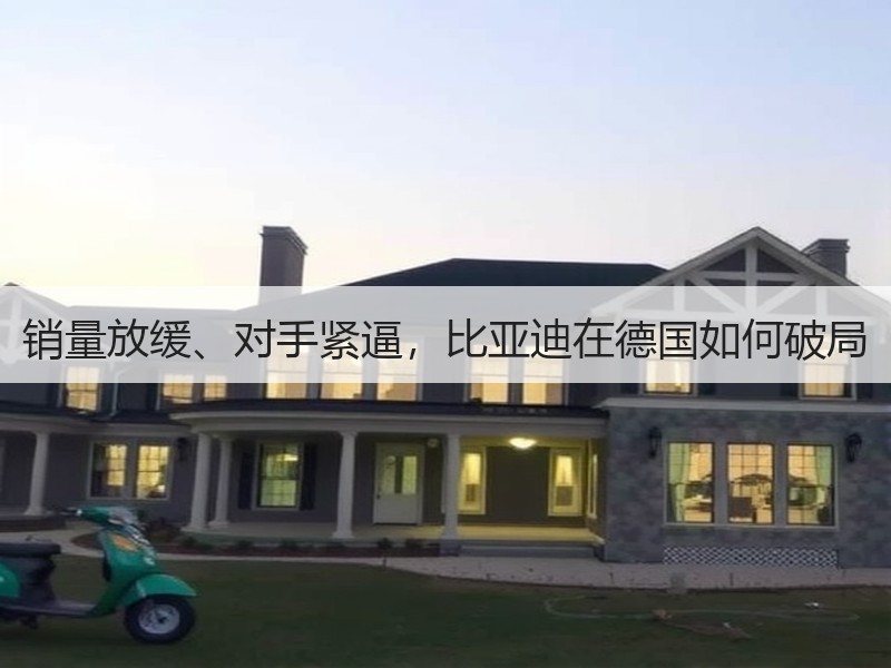 销量放缓、对手紧逼，比亚迪在德国如何破局 - 辰飞雨幕帆 AI 科技