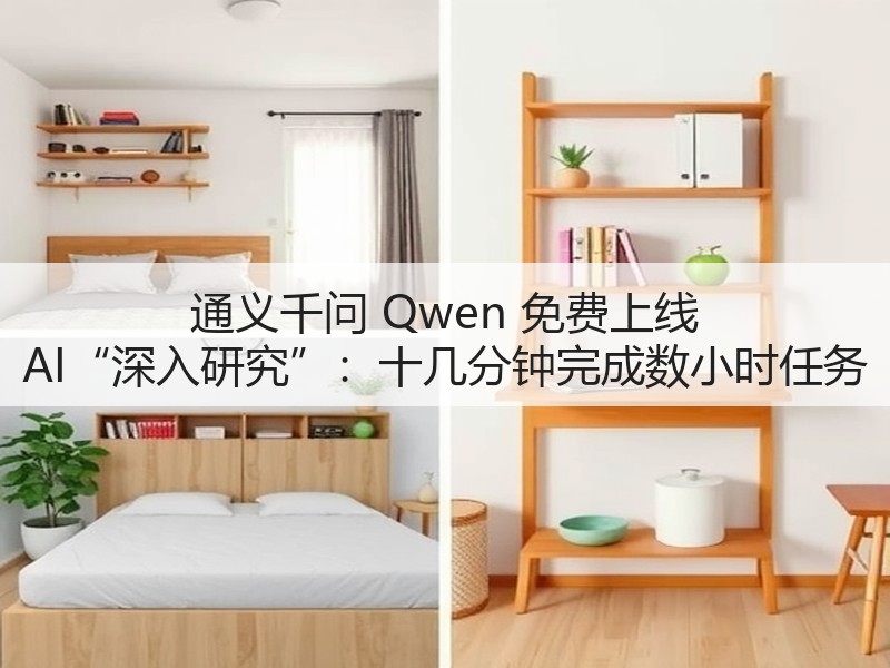 通义千问 Qwen 免费上线 AI“深入研究”:十几分钟完成数小时任务(图3) 通义千问 Qwen 免费上线 AI“深入研究”:十几分钟完成数小时任务(图3)