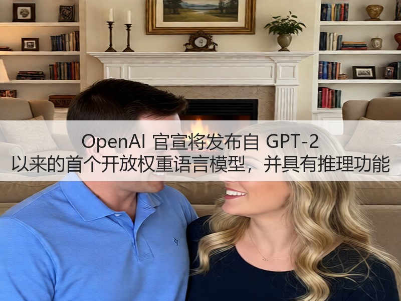 OpenAI 官宣将发布自 GPT-2 以来的首个开放权重语言模型,并具有推理功能(图3) OpenAI 官宣将发布自 GPT-2 以来的首个开放权重语言模型,并具有推理功能(图3)