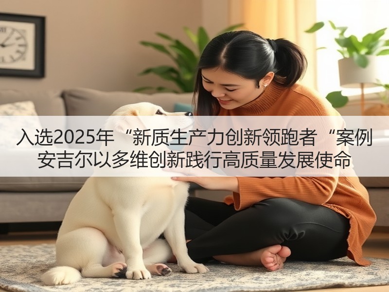 入选2025年“新质生产力创新领跑者“案例 安吉尔以多维创新践行高质量发展使命(图3) 入选2025年“新质生产力创新领跑者“案例 安吉尔以多维创新践行高质量发展使命(图3)