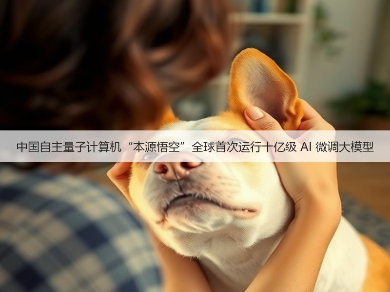 中国自主量子计算机“本源悟空”全球首次运行十亿级 AI 微调大模型(图2)