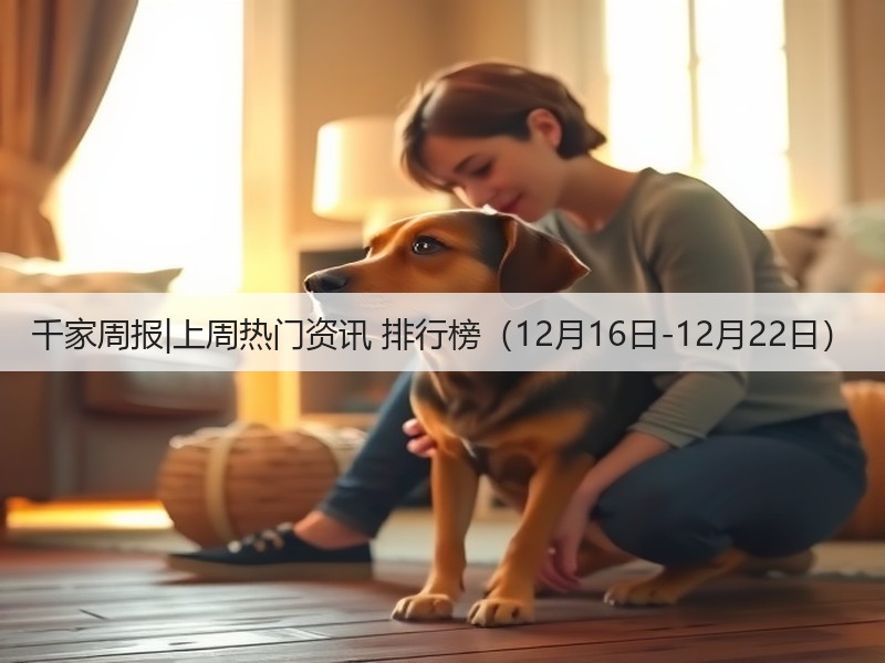 千家周报|上周热门资讯 排行榜（12月16日-12月22日）(图3)