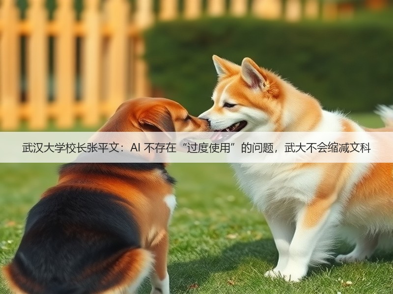 武汉大学校长张平文:AI 不存在“过度使用”的问题,武大不会缩减文科(图2) 武汉大学校长张平文:AI 不存在“过度使用”的问题,武大不会缩减文科(图2)