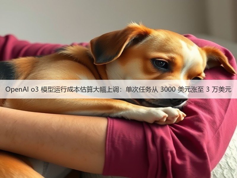 OpenAI o3 模型运行成本估算大幅上调：单次任务从 3000 美元涨至 3 万美元(图3)