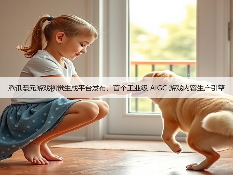 腾讯混元游戏视觉生成平台发布，首个工业级 AIGC 游戏内容生产引擎