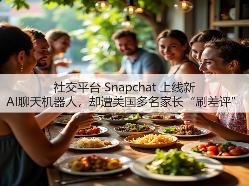 社交平台 Snapchat 上线新 AI聊天机器人，却遭美国多名家长“刷差评”(图2)