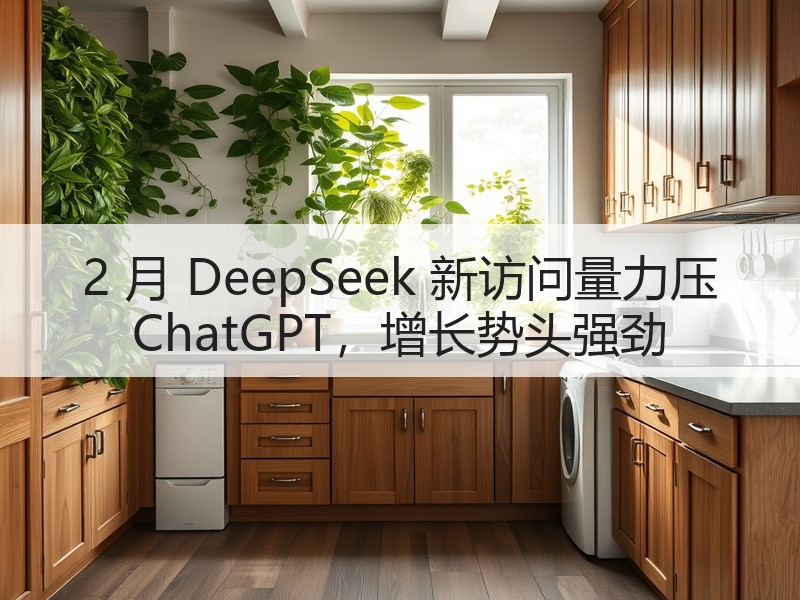 2 月 DeepSeek 新访问量力压 ChatGPT，增长势头强劲