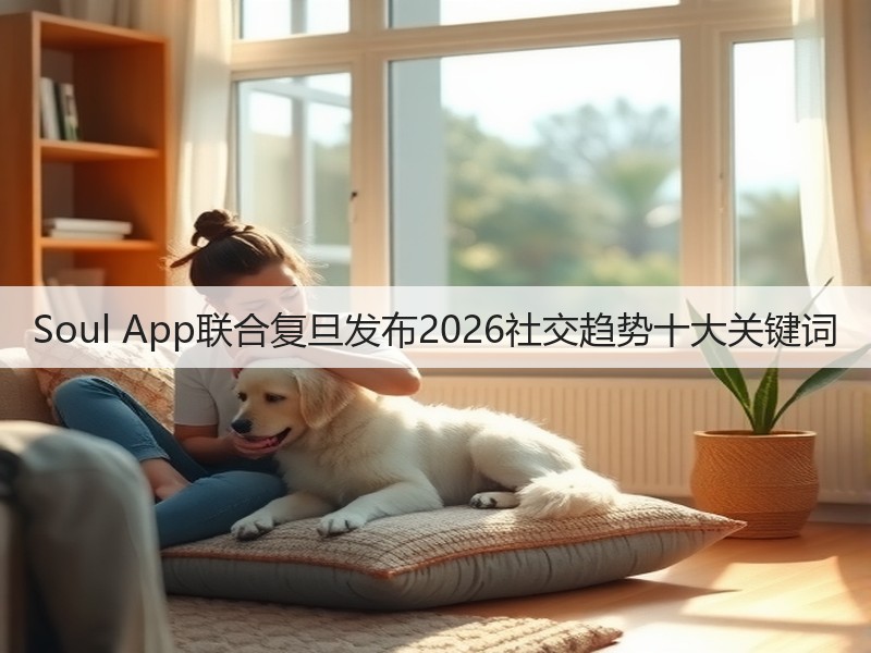 Soul App联合复旦发布2026社交趋势十大关键词(图3) Soul App联合复旦发布2026社交趋势十大关键词(图3)
