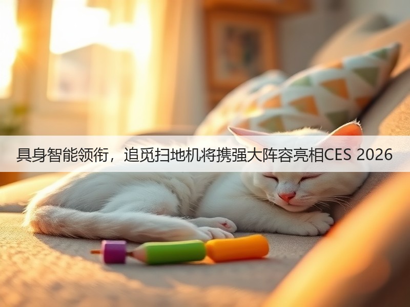 具身智能领衔,追觅扫地机将携强大阵容亮相CES 2026(图3) 具身智能领衔,追觅扫地机将携强大阵容亮相CES 2026(图3)