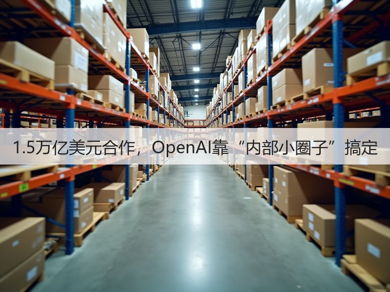 1.5万亿美元合作,OpenAI靠“内部小圈子”搞定(图3) 1.5万亿美元合作,OpenAI靠“内部小圈子”搞定(图3)