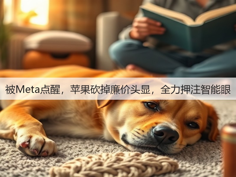 被Meta点醒,苹果砍掉廉价头显,全力押注智能眼(图1) 被Meta点醒,苹果砍掉廉价头显,全力押注智能眼(图1)