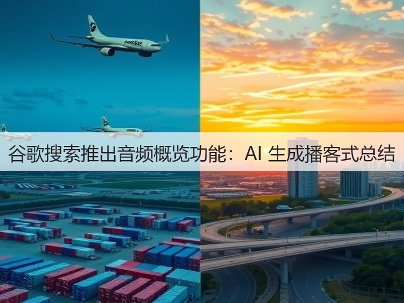 谷歌搜索推出音频概览功能:AI 生成播客式总结(图2) 谷歌搜索推出音频概览功能:AI 生成播客式总结(图2)