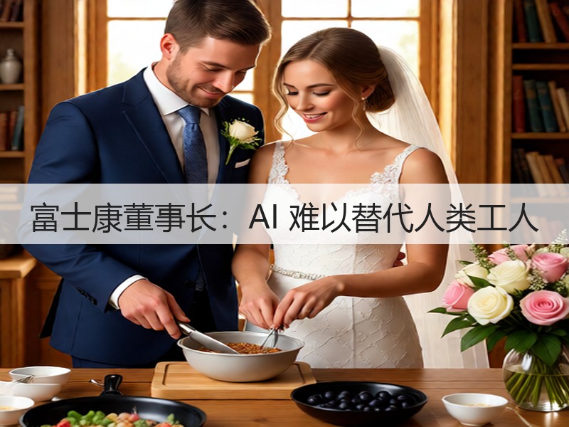 富士康董事长:AI 难以替代人类工人(图3) 富士康董事长:AI 难以替代人类工人(图3)
