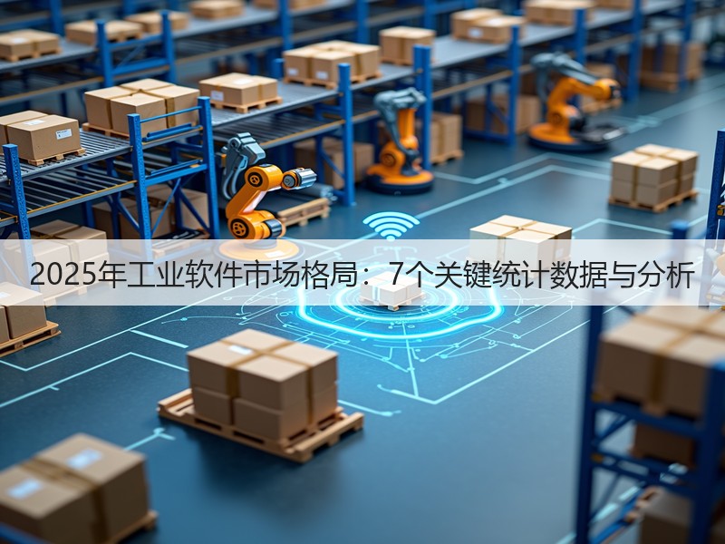 2025年工业软件市场格局:7个关键统计数据与分析(图3) 2025年工业软件市场格局:7个关键统计数据与分析(图3)