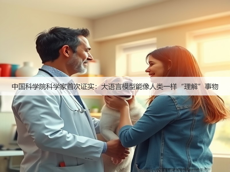 中国科学院科学家首次证实：大语言模型能像人类一样“理解”事物(图2)