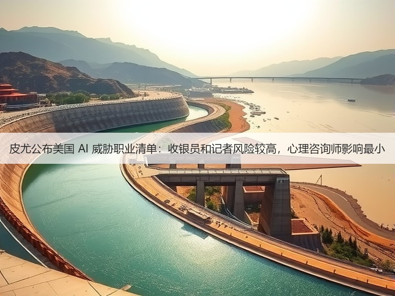 皮尤公布美国 AI 威胁职业清单：收银员和记者风险较高，心理咨询师影响最小(图2)