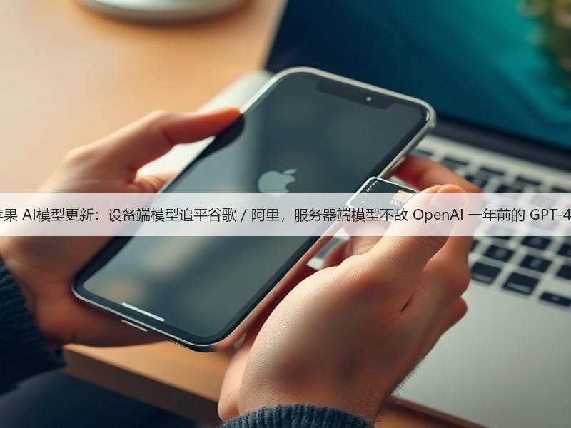 苹果 AI模型更新:设备端模型追平谷歌 / 阿里,服务器端模型不敌 OpenAI 一年前的 GPT-4o(图3) 苹果 AI模型更新:设备端模型追平谷歌 / 阿里,服务器端模型不敌 OpenAI 一年前的 GPT-4o(图3)