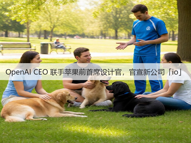 OpenAI CEO 联手苹果前首席设计官,官宣新公司「io」(图1) OpenAI CEO 联手苹果前首席设计官,官宣新公司「io」(图1)