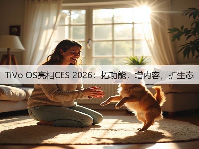 TiVo OS亮相CES 2026:拓功能,增内容,扩生态(图1) TiVo OS亮相CES 2026:拓功能,增内容,扩生态(图1)