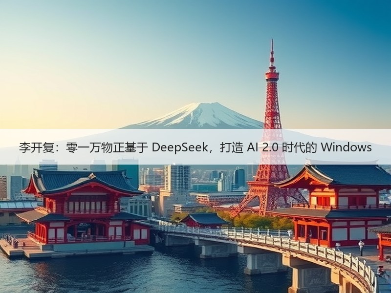李开复：零一万物正基于 DeepSeek，打造 AI 2.0 时代的 Windo