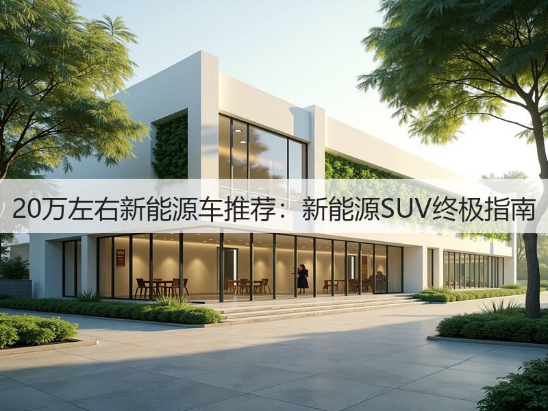 20万左右新能源车推荐:新能源SUV终极指南(图2) 20万左右新能源车推荐:新能源SUV终极指南(图2)