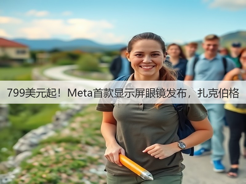 799美元起!Meta首款显示屏眼镜发布,扎克伯格(图2) 799美元起!Meta首款显示屏眼镜发布,扎克伯格(图2)