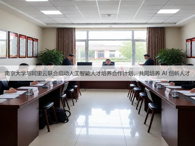 南京大学与阿里云联合启动人工智能人才培养合作计划，共同培养 AI 创新人才(图3)