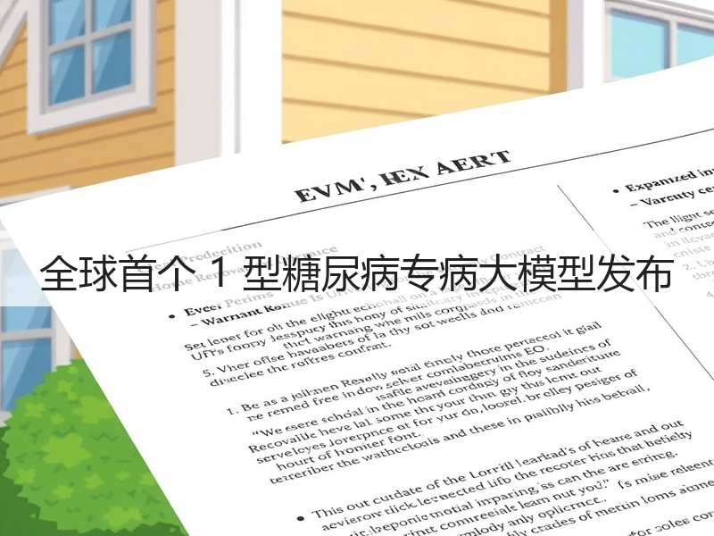 全球首个 1 型糖尿病专病大模型发布(图2) 全球首个 1 型糖尿病专病大模型发布(图2)
