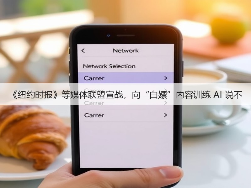 《纽约时报》等媒体联盟宣战,向“白嫖”内容训练 AI 说不(图1) 《纽约时报》等媒体联盟宣战,向“白嫖”内容训练 AI 说不(图1)