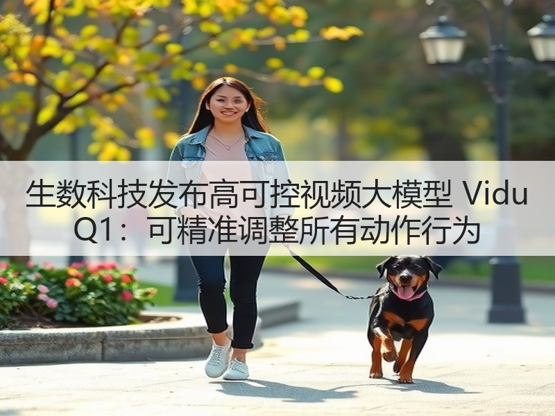 生数科技发布高可控视频大模型 Vidu Q1：可精准调整所有动作行为(图2)