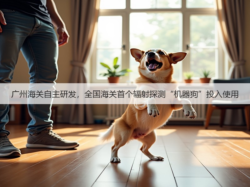 广州海关自主研发，全国海关首个辐射探测“机器狗”投入使用(图3)