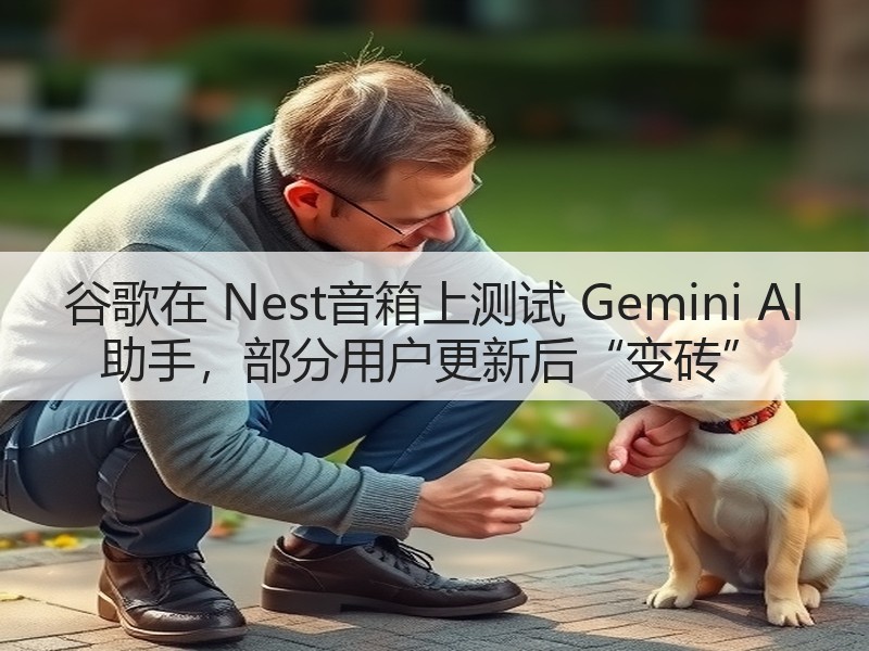 谷歌在 Nest音箱上测试 Gemini AI 助手,部分用户更新后“变砖”(图3) 谷歌在 Nest音箱上测试 Gemini AI 助手,部分用户更新后“变砖”(图3)