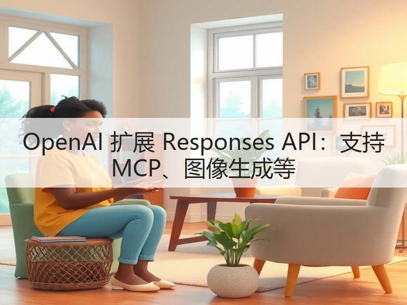OpenAI 扩展 Responses API：支持 MCP、图像生成等(图1)